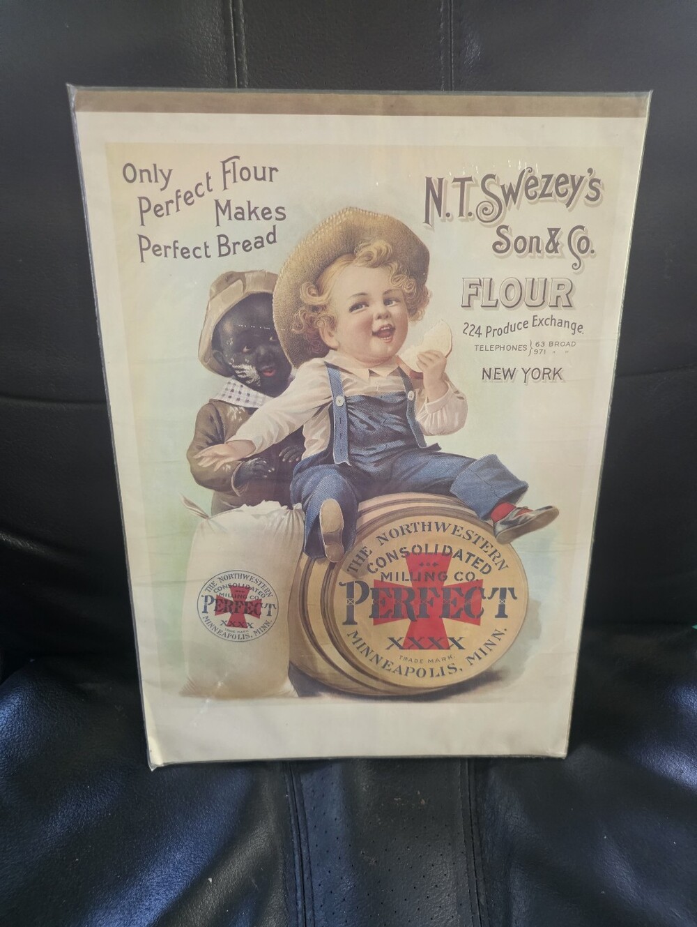 Vintage Advertising Perfect Flour N.T. Swezey’s Son & Co. Flour Milling Co.